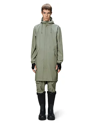 RAINS | Parka - Regenjacke | hellgrün